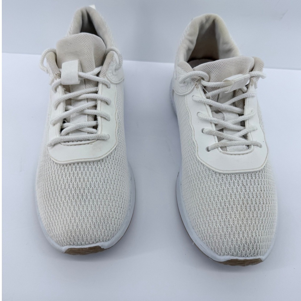 Danskin Praise Sneakers Women 7.5 Cream Vegan Mesh Lace Up Athletic Shoes Gym - Picture 4 of 12